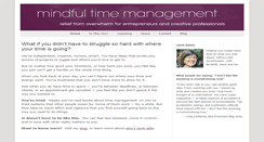 Desktop Screenshot of mindfultimemanagement.com